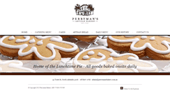 Desktop Screenshot of perrymansbakery.com.au